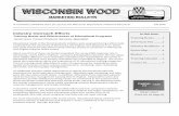 Wisconsin Wood Marketing Bulletin - dnr.wi.govdnr.wi.gov/topic/ForestBusinesses/documents/bulletin/2016-fall.pdf · Other products, such as concrete and structural panels, can be