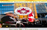 Fire Department Traditions - Alberta · 168 Fire Department Traditions. 169 FIRE DEPARTMENT FUNERALS ... Arrange a police escort, if necessary. The above routine should cover most