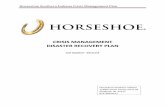 CRISIS MANAGEMENT DISASTER RECOVERY PLAN · Horseshoe Southern Indiana Crisis Management Plan PLANNING GUIDANCE Each aesar’s Entertainment property is required to maintain updated