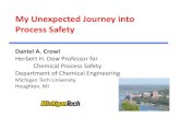My Unexpected Journey into Process Safety - SAChE (ID 2180).pdfMy Unexpected Journey into Process Safety ... Chemical Process Safety, ... “The Fundamentals of Chemical Process Safety