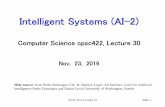Intelligent Systems (AI-2) - cs.ubc.cacarenini/TEACHING/CPSC422-16/... · Intelligent Systems (AI-2) ... database records, noun phrases, video regions, etc) ... +word is a shortcut