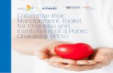 Enterprise Risk Management Toolkit for charities and ... · This 2016 ERM Toolkit for Charities and Institutions of a Public ... Enterprise Risk Management Toolkit for ... Enterprise