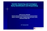 Suicide Clustering and Contagion: Early Identification …nsrf.ie/wp-content/uploads/presentations/EllaArensmanLecture...Suicide Clustering and Contagion: Early Identification and