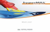CAM software: hyperMILL Version 2015 - OPEN MIND … strategy is based on VoluMill™, a tried-and-tested best-in-class HPC technology from Celeritive Technologies as well as on highly