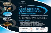 Save $150 - Coaltrans Conferences | Global expertise in coal … ·  · 2006-09-05Coaltrans’ Coal Mining Operations and Economics will provide a detailed ... • Effects of strip