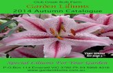 Club Creek Bulb Farm Garden Liliums2014+lilium+web.pdf · Club Creek Bulb Farm Garden Liliums 2014 Autumn Catalogue P.O.Box 114 Emerald VIC 3782 Ph 03 5968 4316 ... Saltarello Outfacing