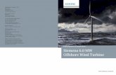 Siemens 6.0 MW Offshore Wind Turbine - Energy · 6.0 MW offshore wind turbine thinks for itself. ... gearbox and high-speed generator ... MW direct drive wind turbine is designed