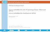 ConcreteWorks V3 Training/User Manual + Software (0 … · PRODUCT 0-6332-P1 and P2 ... Research and Technology Implementation Office ... with the Texas Department of Transportation