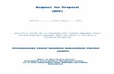 Request for Proposal (RFP) - UFRMP for Proposal (RFP) RFP No. _____ / 2017 dated _____ 2017 SELECTION OF PARTNER NGO IN UTTARAKHAND FOREST RESOURCE MANAGEMENT PROJECT FOR DEVELOPING