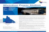 Wivenhoe Power Station - CS Energy sheet - Wivenhoe Power... · CS Energy is a Queensland energy company that has more than 400 . employees, operates three power stations and has