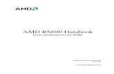 AMD RS880 Databook - AMD Support · AMD RS880 Databook Device Specification for the RS880 Technical ... Any statement in this da tabook on any DVI or HDMI-related functionality must