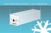 Short form Service manual - cim 5 controller - EMR Simplified · Short form Service manual Controller box view Phase direction Phase direction Heat element Cond. fan low Cond. fan