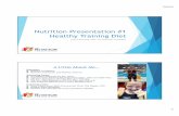 Nutrition Presentation Parents - Swimming Australia · uTraining uAge uSex uWhat they do APART from swimming. 7/1/17 4 CARBOHYDRATE Fruits and Vegetables Starches Animal-based Plant-based