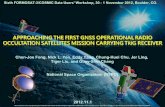 Chen-Joe Fong, Nick L. Yen, Eddy Yang, Chung-Huei Chu, … · S-band TM/TC, 32kbps uplink, up to ... GPS Receiver Courtesy from Surrey Satellite Technology LTD. 29 ... Radiation and