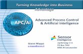 APC/AI Advanced Process Control & Artificial Intelligence · Process Optimization begin with a deep Knowledge and Understanding of process Contents 1. - AI in Process Control: What