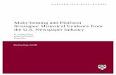 Multi-homing and Platform Strategies: Historical Evidence ... Files/18-032_4eb19781-7eb0-4da8... · Multi-homing and Platform Strategies: Historical Evidence from ... Multi-homing