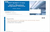 HP STM SAP System Copy - decus.de · SAPS are release dependent because a SD transaction is always a SD transaction, ... BBP EBP B2B IT-Symposium 2006 17. ... SAP System Copy –