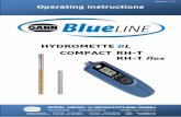 HYDROMETTE BL - darvas.net€¦ · Introduction 4 Hydromette BL Compact RH-T 0.1 Publication statement This publication replaces all previous versions. It may not be reproduced in