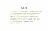 gsm - cdn.preterhuman.netcdn.preterhuman.net/texts/underground/telephony/cellular/_gsm_.pdf · GSM • Example of a PLMN (Public Land Mobile Network) • At present most successful
