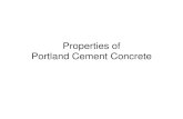Properties of Portland Cement Concrete - Civil … Handouts/17 - Properties of...Properties of Portland Cement Concrete. CIVL 3137 2 Concrete Ingredients Gravel Sand Water Cement Air