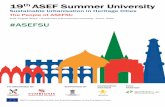 19 ASEF Summer University - Asia-Europe Foundation …asef.org/images/docs/150804_ASEFSU_ThePeople.pdf · 19 ASEF Summer University ... gani-Wai-Satara. He is a member of the Central