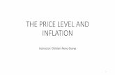 THE PRICE LEVEL AND INFLATION - GitHub Pages PRICE LEVEL AND INFLATION ... •The Consumer Price Index (CPI) is the measure of the price level based on the consumption patterns of