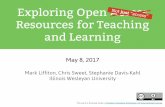 Illinois Wesleyan University Exploring Open Access ... · Exploring Open Access Resources for Teaching and Learning May 8, ... Open Textbooks Open Educational Resources ... Florida