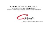 USER MANUAL - support.ctekproducts.comsupport.ctekproducts.com/application/files/1414/4745/7492/UM_Z4200...USER MANUAL Ctek Z Series SkyRouter ... 8 APPENDIX B – LED TROUBLESHOOTING