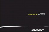 M330 SERVICE GUIDE - cloud.vache-android.comcloud.vache-android.com/Acer/M330/Service Guide/Acer M330_Service...iii General Information This Service Guide provides you with all technical