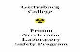 Gettysburg College · The Gettysburg College Safety Committee assists the ... The radiation safety officer shall retain the authority to modify ... (See PN-250 Instruction Book for