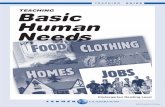 Teaching Basic Human Needs - lernerbooks.com TEACHING BASIC HUMAN NEEDS Lesson 2 Wants vs. Needs Purpose: Students will differentiate between wants ... • Are there places in the