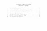 Principles of Technology - Wikispacesof+Technology... · Principles of Technology ... unifying approach to physics is beneficial in the study of ... The course has been found useful