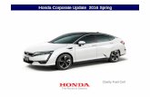 Clarity Fuel Cell - Hondaworld.honda.com/content/dam/site/world/investors/cq_img/library/... · Honda Business Status FY16 Financial Highlights Automobile Business Operations Motorcycle