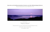 Review of Sedimentation Issues on the Mississippi Riverpierre/ce_old/Projects/linkfiles/... · Sediment Transport ... and Illinois Rivers, ... summarize sedimentation issues related