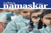 namaskar - National Independent Schools Alliance - NISAnisaindia.org/newsletter/nisa-namaskar-magazine-v03i01...10 ‘Good intention’ is not enough for ‘good education ’ omeSh