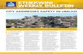 EtHEKWini WEEKly BUllEtin - Durbanbylaws.durban.gov.za/Resource_Centre/ewb/February 2017/Weekly... · measures include building a transit camp for displaced families as well as building