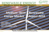 Medium- Term Renewable Energy Market Report 2016energypolicy.columbia.edu/sites/default/files/MTRMR_2016... · Medium- Term Renewable Energy Market Report 2016 ... India China Japan