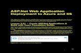 ASP.Net Web Application Deployment to Azure and IIS · Chapter 3 aSp.Net Web appliCatioN DeploymeNt to azure aND iiS 84 3.01.1 Create ASP.Net MVC App in VS 2017 Let’s create an