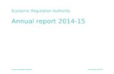 Economic Regulation Authority Annual Report … · Web viewEconomic Regulation Authority Annual Report 2014-15 23 Ec onomic Regulation Authority 160 Annual Report 2014-15 Economic