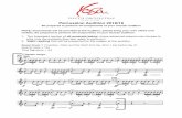 Percussion Audition 2018/19 Drum 1: Prokofiev, Peter and the Wolf: from fig. 49 to 1 bar before fig. 51 Quarter Note = 104 Time Signature = 4/4 Percussion Audition 2018/19 Be prepared