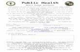 Public Health - U.S. Scouting Service Project · Web viewb.Name EIGHT diseases against which a young child should be immunized, two diseases against which everyone should be reimmunized