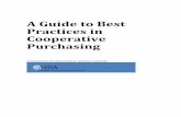 A Guide to Best Practices in Cooperative Purchasing - AESA€¦ · A Guide to Best Practices in Cooperative Purchasing ASSOCIATION OF EDUCATIONAL SERVICE AGENCIES . A Guide to Best