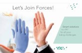 Let’s Join Forces! - GC EUROPE · Smart solutions from GC for all your luting challenges Let’s Join Forces! Today more than ever you are spoilt for choice when planning and delivering