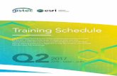 Training Schedule - GISTEC Brochure Q2 2017.… · Training Schedule GIS Professional Training is one of the most important services ... GISTEC Training Center SHARJAH ... ABU DHABI