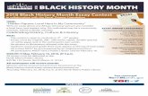 2018 Black History Month Essay Contest - City of North … “Hidden Figures: Local Hero In My Community” Write an essay about one African American person you consider a local hero,