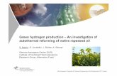 Green hydrogen production – An investigation of ...elib.dlr.de/71214/1/2011-09-27_ECCE_Berlin_SM.pdf · 8th European Congress of Chemical Engineering, 25-29 September 2011, Berlin