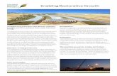 Enabling Restorative Growth - Sahara Forest Project · The Sahara Forest Project uses deserts, saltwater, sunlight and CO 2 to produce food, water and clean energy. The Sahara Forest