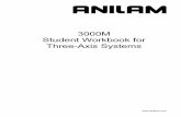 3000M Student Workbook for 3-Axis Systems - ACU-RITE · Student Workbook for Three-Axis Systems ... through the fundamentals of CNC programming and machine setup. ... Not all machines