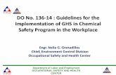 DO No. 136-14 : Guidelines for the Implementation of GHS ... and Proceedings/6a... · DO No. 136-14 : Guidelines for the Implementation of GHS in Chemical Safety Program in the Workplace