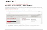 GET STARTED ONLINE WITH THE VERIZON ... START GUIDE GET STARTED ONLINE WITH THE VERIZON ENTERPRISE CENTER The Verizon Enterprise Center is an online portal designed to provide the